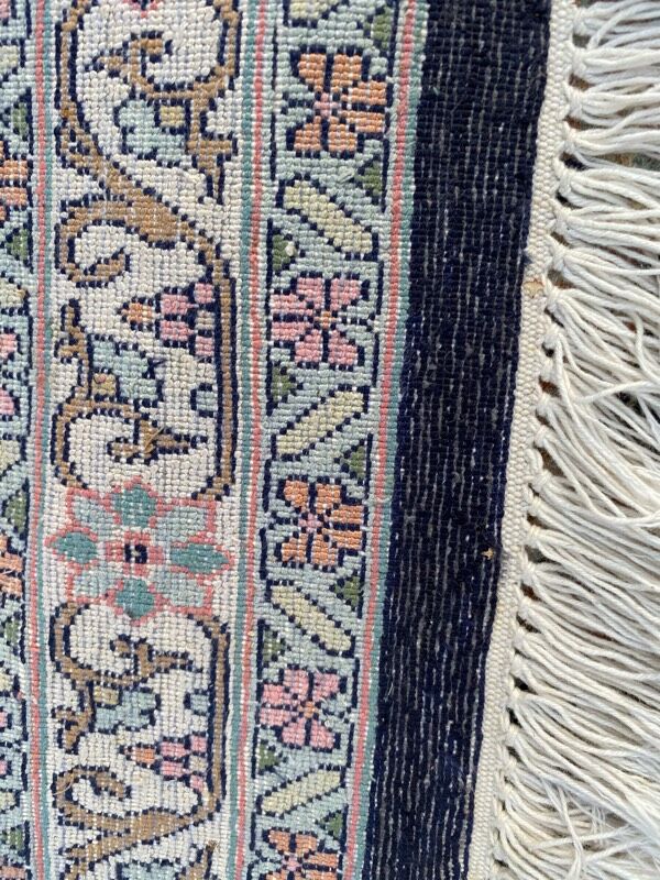 Kashmir silk carpet 273x373 cm