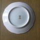Duo plates in royal porcelain of Limoges 1930-1950