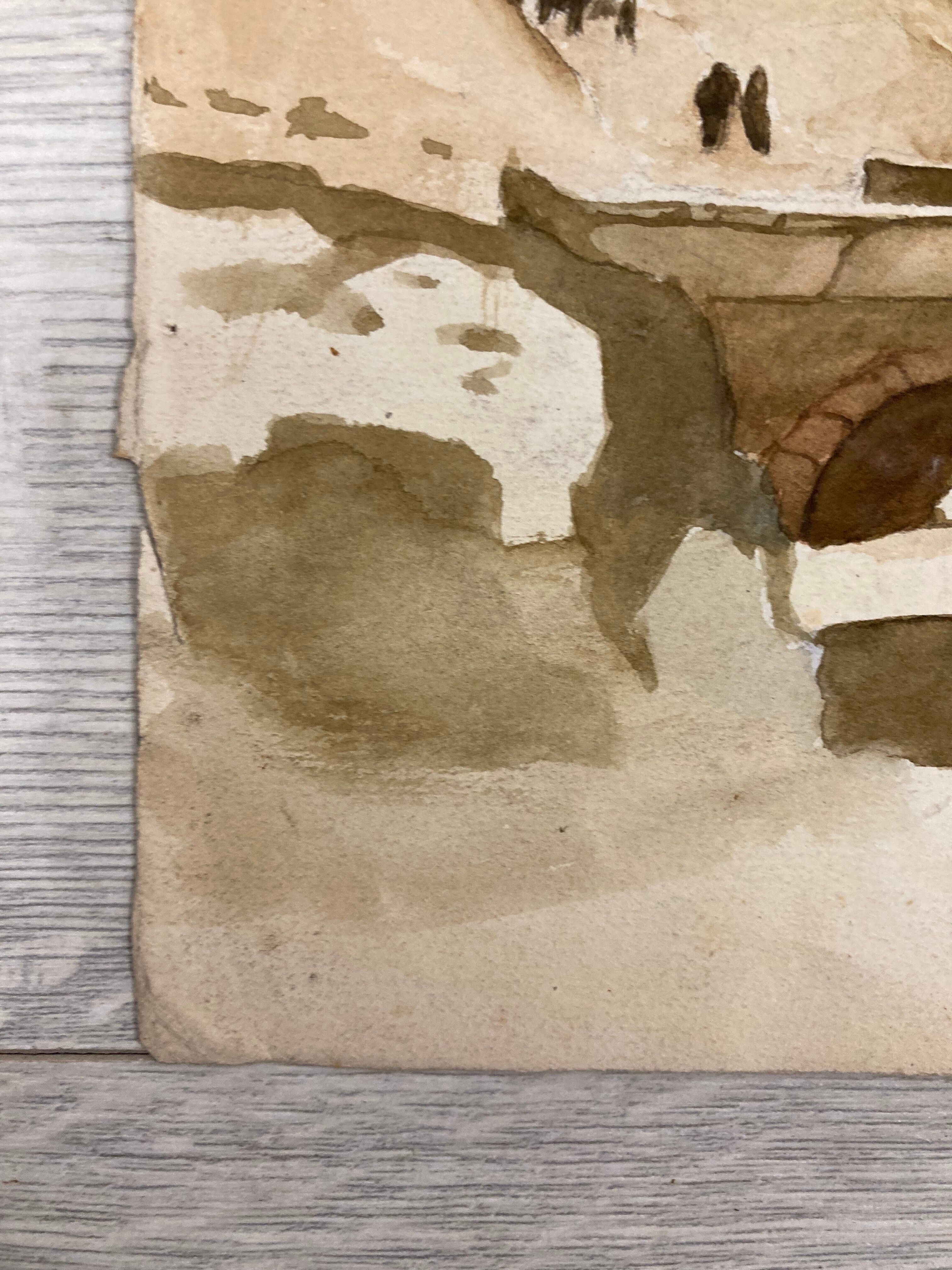 Aquarelle vintage