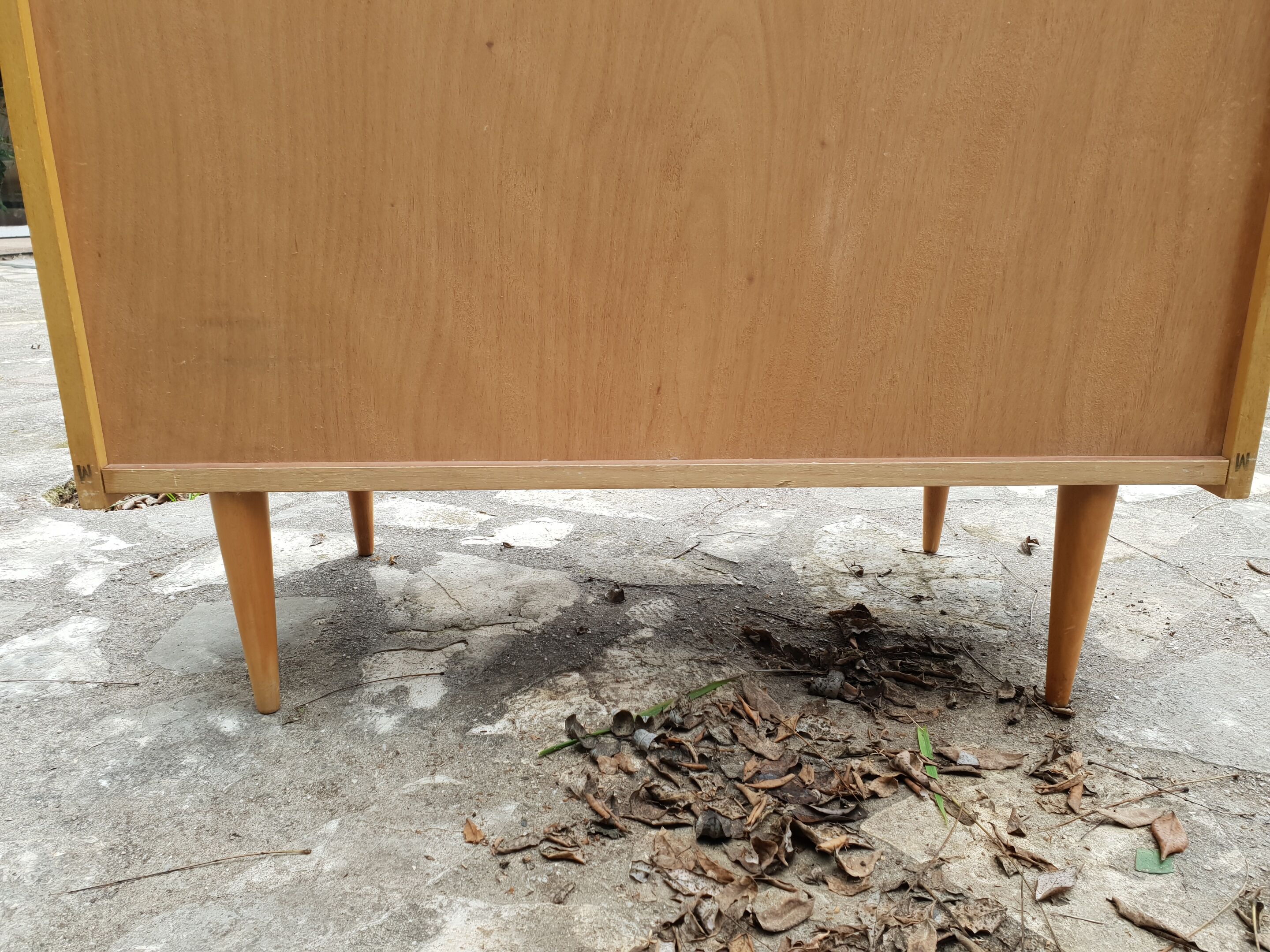 Commode en chêne clair 1960