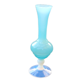 Blue Murano glass vase