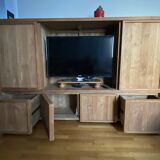 TV unit with generous storage.