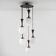5-pendant chandelier by Reggiani, 1960s