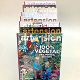Wooden display stand, magazine rack