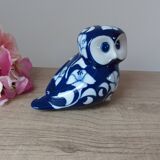 Owl Statuette Villeroy and Boch Gallo – Vintage Cobalt Blue Porcelain