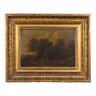 Oil on panel period Restoration Flemish school Golden frame