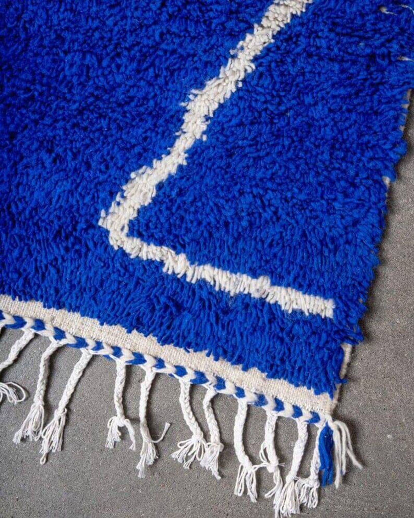 Traditional handmade Berber Azilal rug