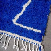 Traditional handmade Berber Azilal rug