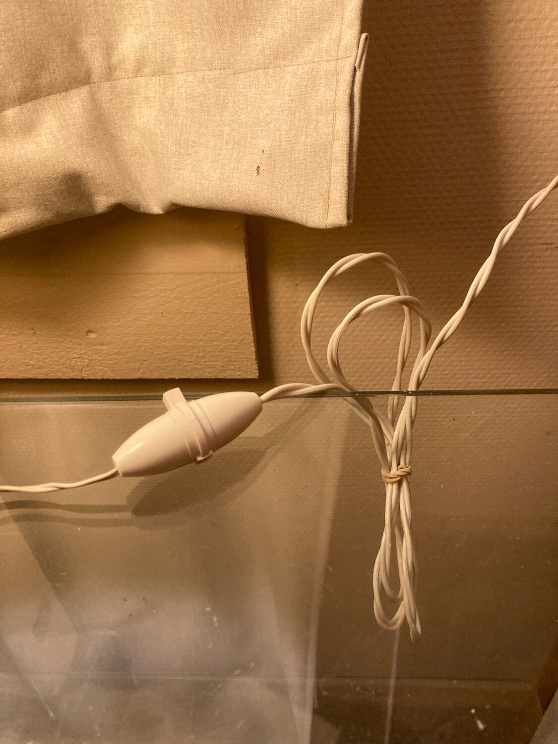 Alabaster mushroom lamp, 1940