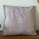 Coussin berbère violet Vintage en soie de cactus