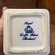 Blue apothecary pot hand-painted porcelain