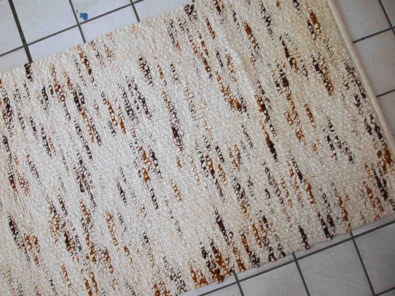 Handmade Indian vintage carpet 90cm x 375cm 1980s, 1C714