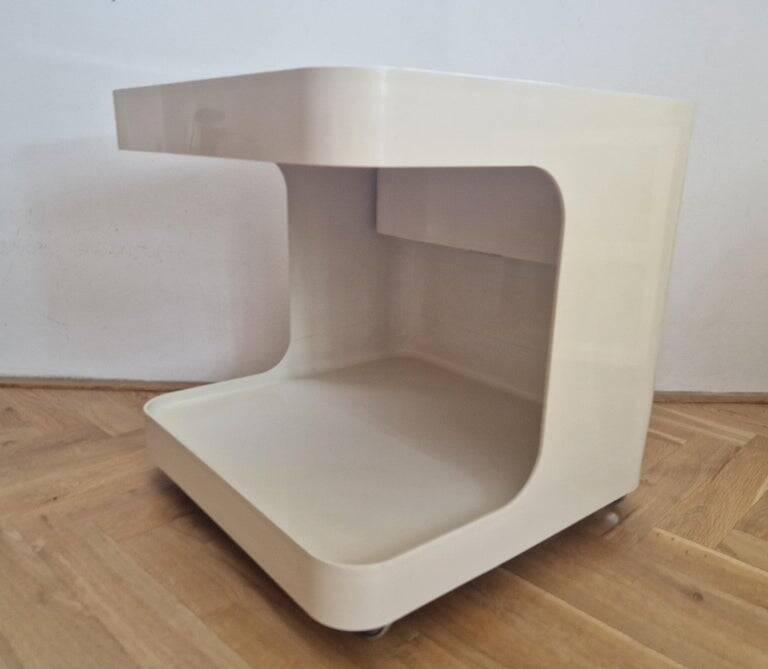 Midcentury Side Table, GAME, Marcello Siard for Longato, Italy, 1970s