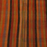 7x8 Burnt Red Area Kilim Rug, 200x240Cm Anatolian Kilim Rug