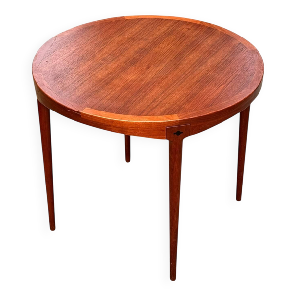 Table basse vintage en teck Haug Snekkeri, circa 1960
