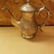 Old english teapot epns silver metal vintage engraved
