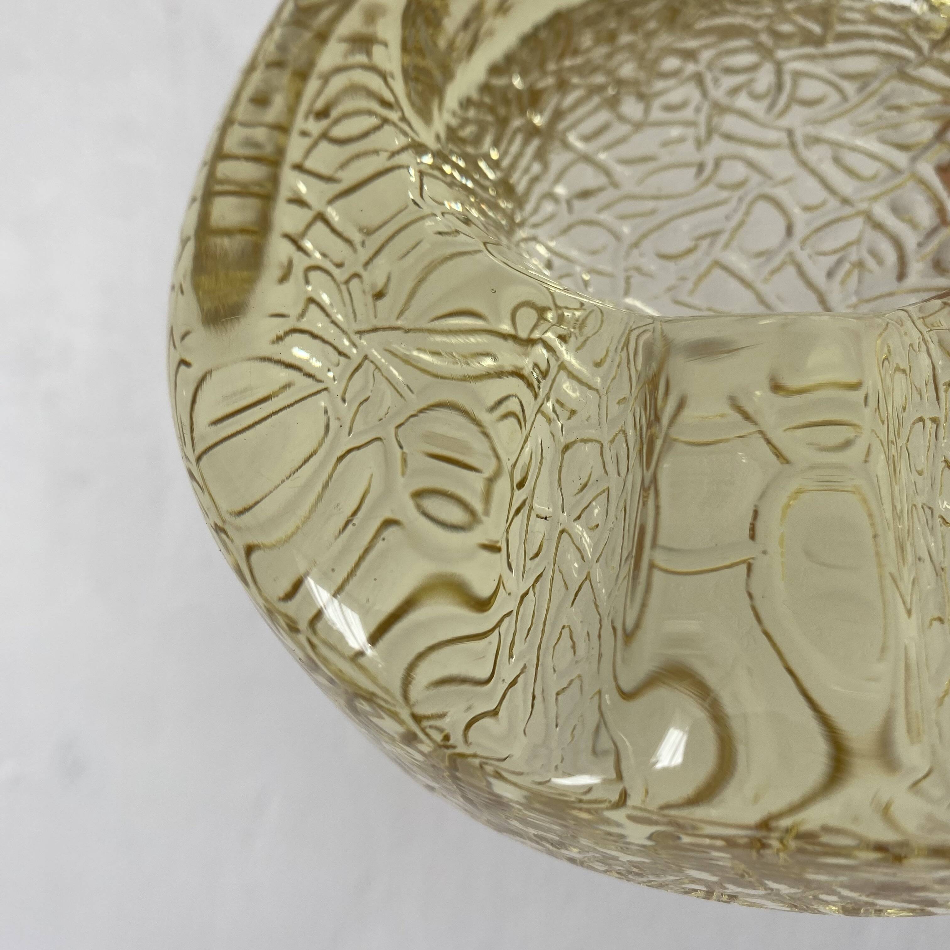 Vintage Murano glass ashtray