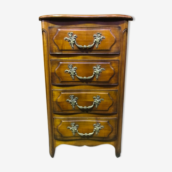 Chiffonnier style Louis XIV merisier