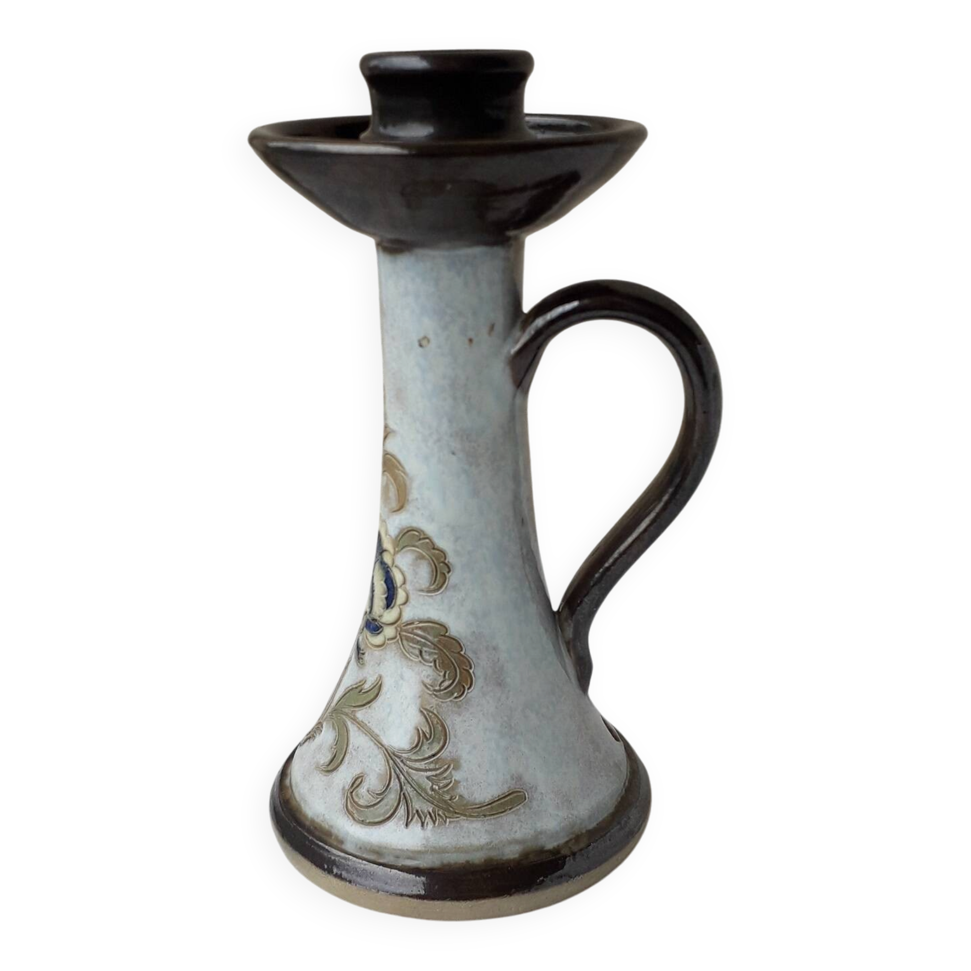 Stoneware candlestick Losson
