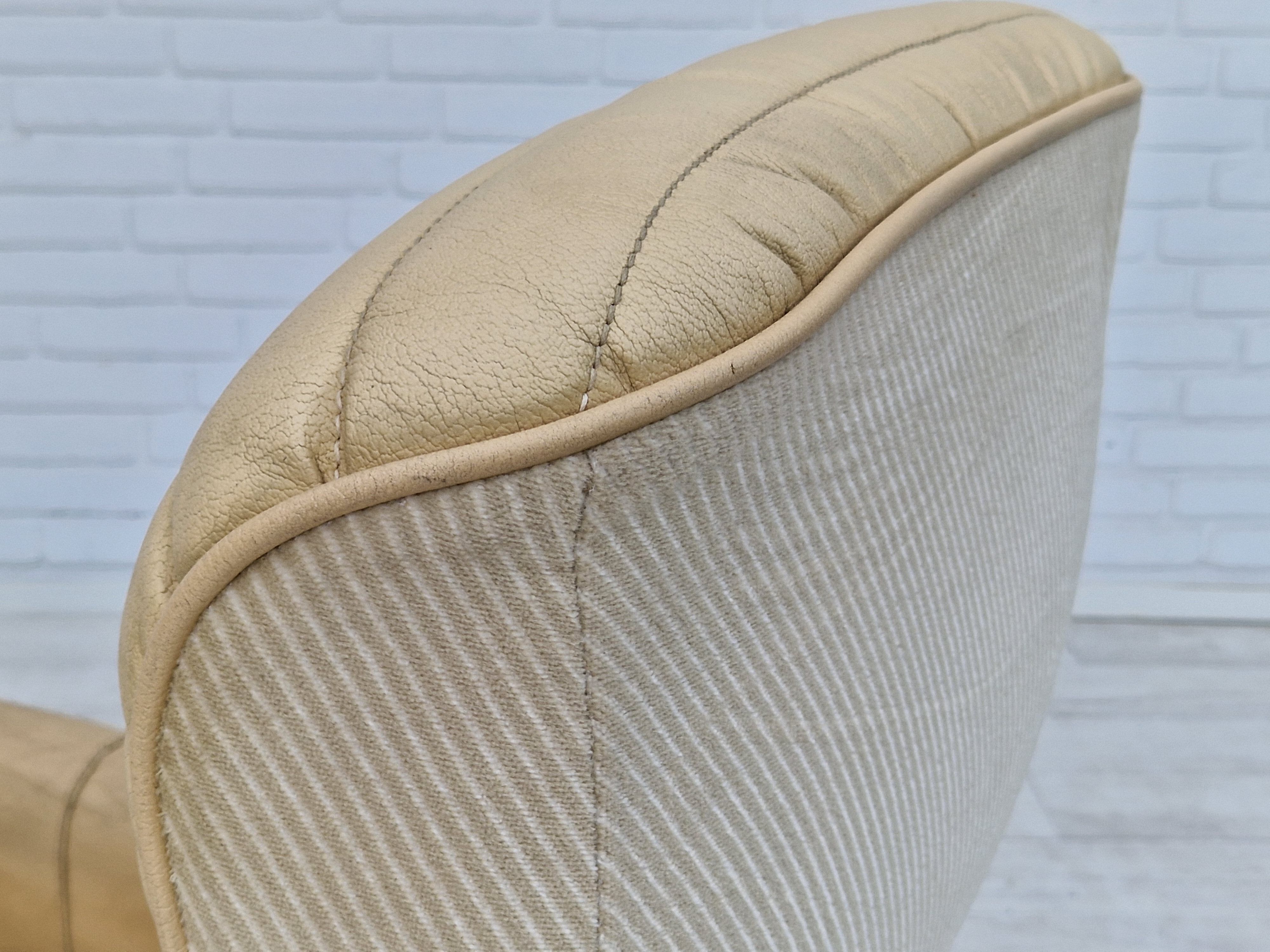 1980s, Danish design by Steen Ostergård for Bramin Møbler. "Action Recliner" relax chair.