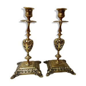 paire de chandeliers