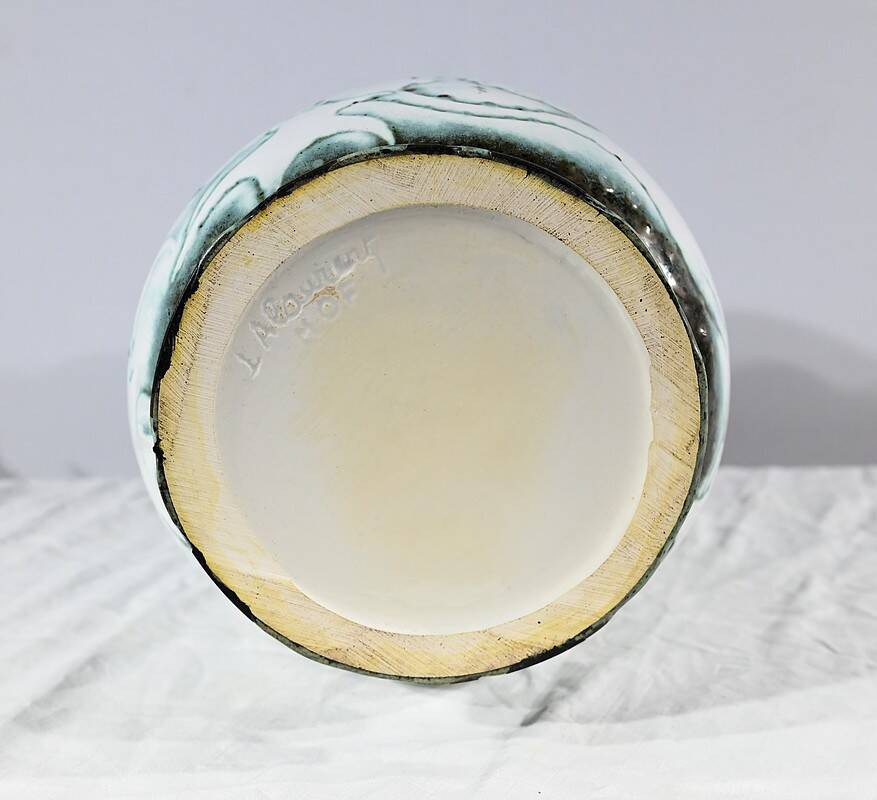 “Les Pélicans” vase, signed L. Alaurant – 1950