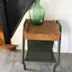 Table de chevet d'internat vintage
