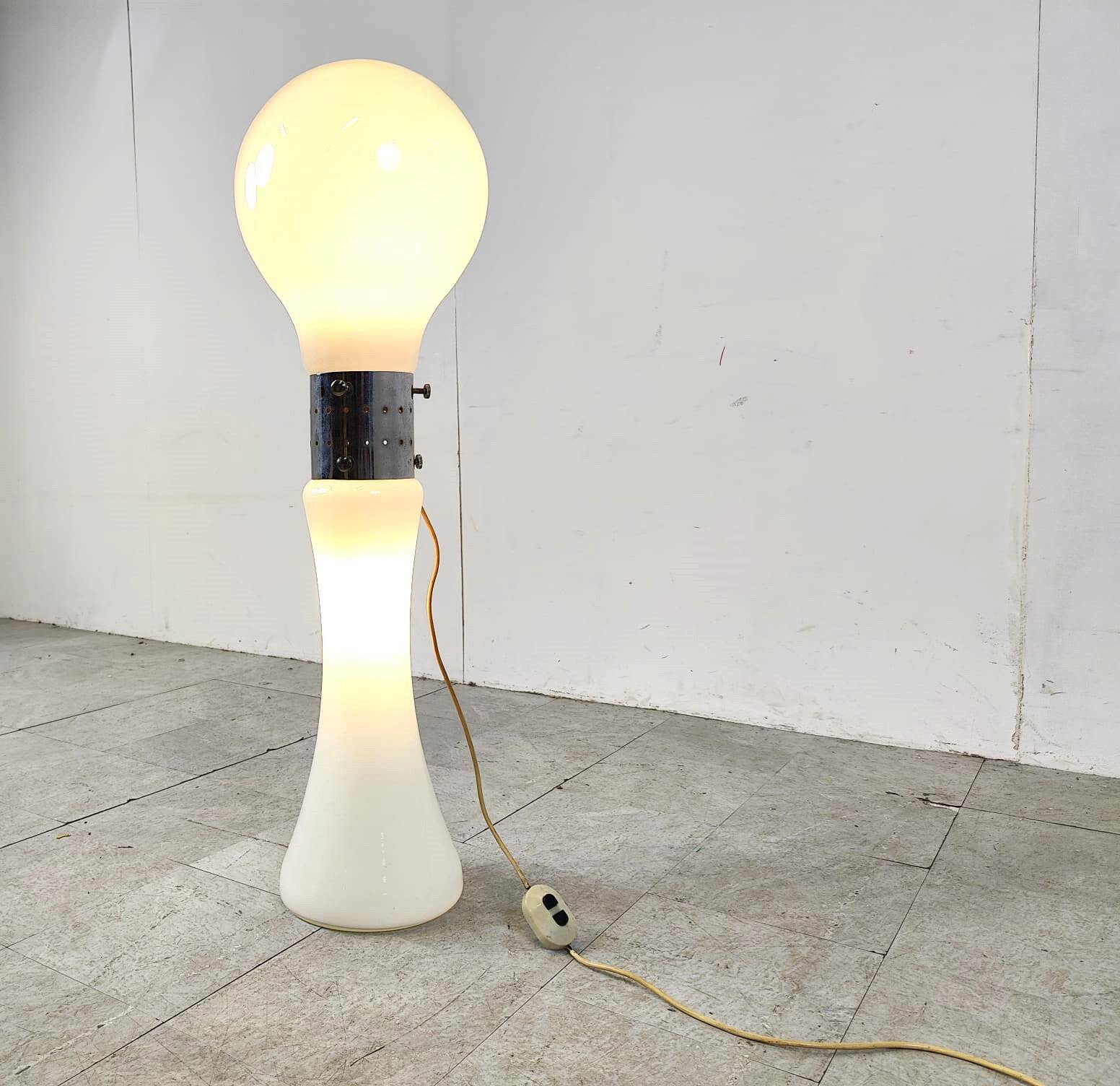 Birillo floor lamp by Carlo Nason for Mazzega, 1960s