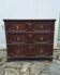 Jacobean style wooden chest of drawers