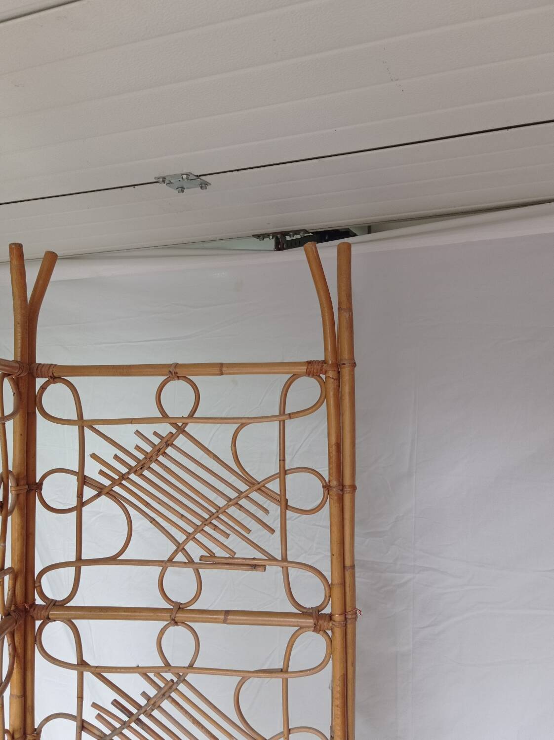 Rattan and wicker screen