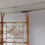 Rattan and wicker screen