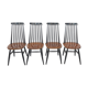 Set of four chairs
