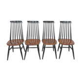 Set of four chairs