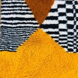 Tapis couloir artisanal en laine 300cmx70cm