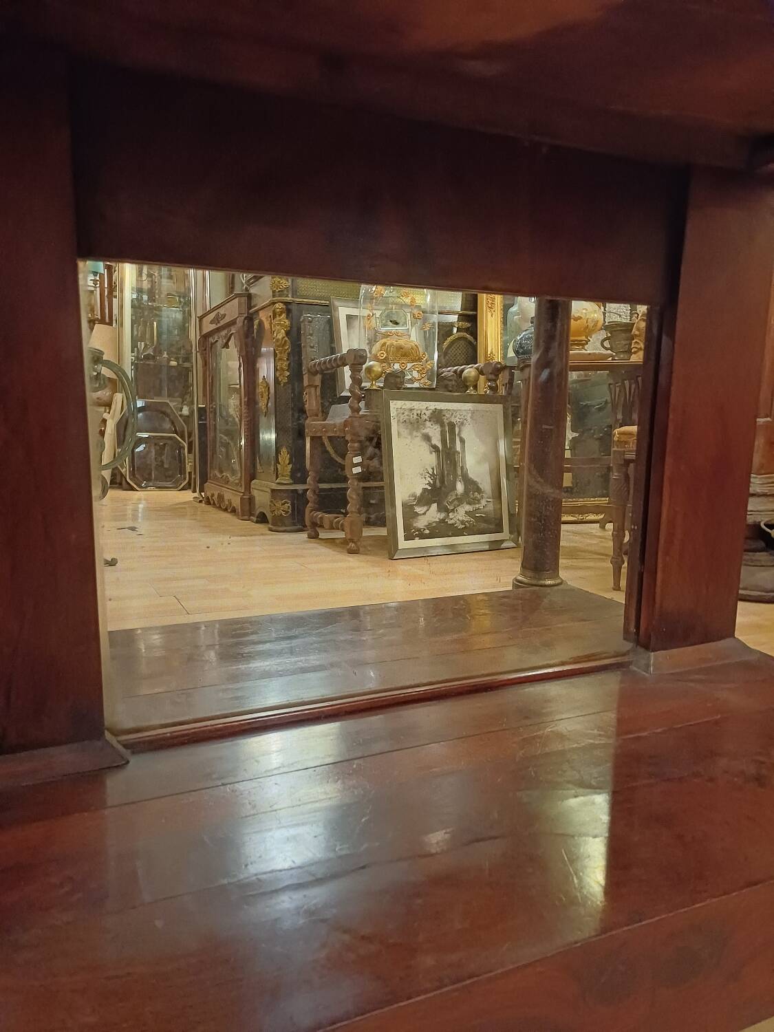 Empire period console, early 19th century