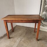 Oak bistro table circa 1900