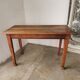 Oak bistro table circa 1900