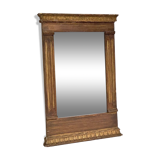 Louis XVI style gilded mirror