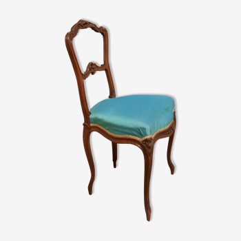 Chair 1900 louis XV style endowed rocaille