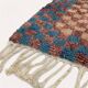Authentic handmade natural wool rug size 2/3 m
