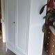 Armoire parisienne blanche deux portes