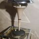 Vintage lamp metal cast iron 1940/60 35x20