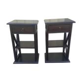 Paires de tables de chevet