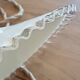 Lampe baladeuse vintage en verre Blanc