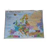School map poster vintage Europe edition MDI - Old poster