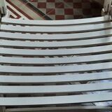 4 fauteuils de jardin pliants R Gleizes