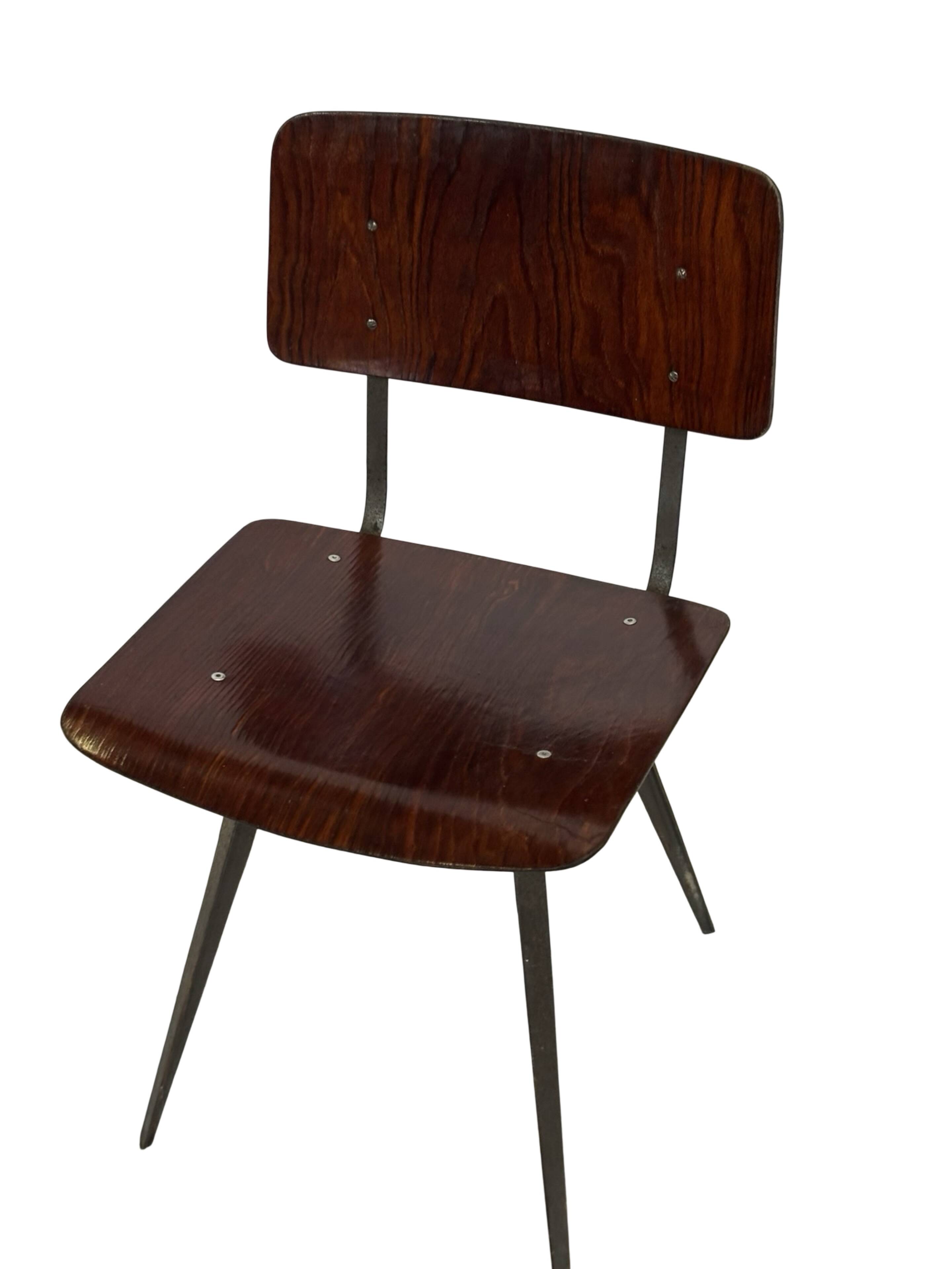 Vintage School Chair Marko Holland Design 1960s - the Netherlands