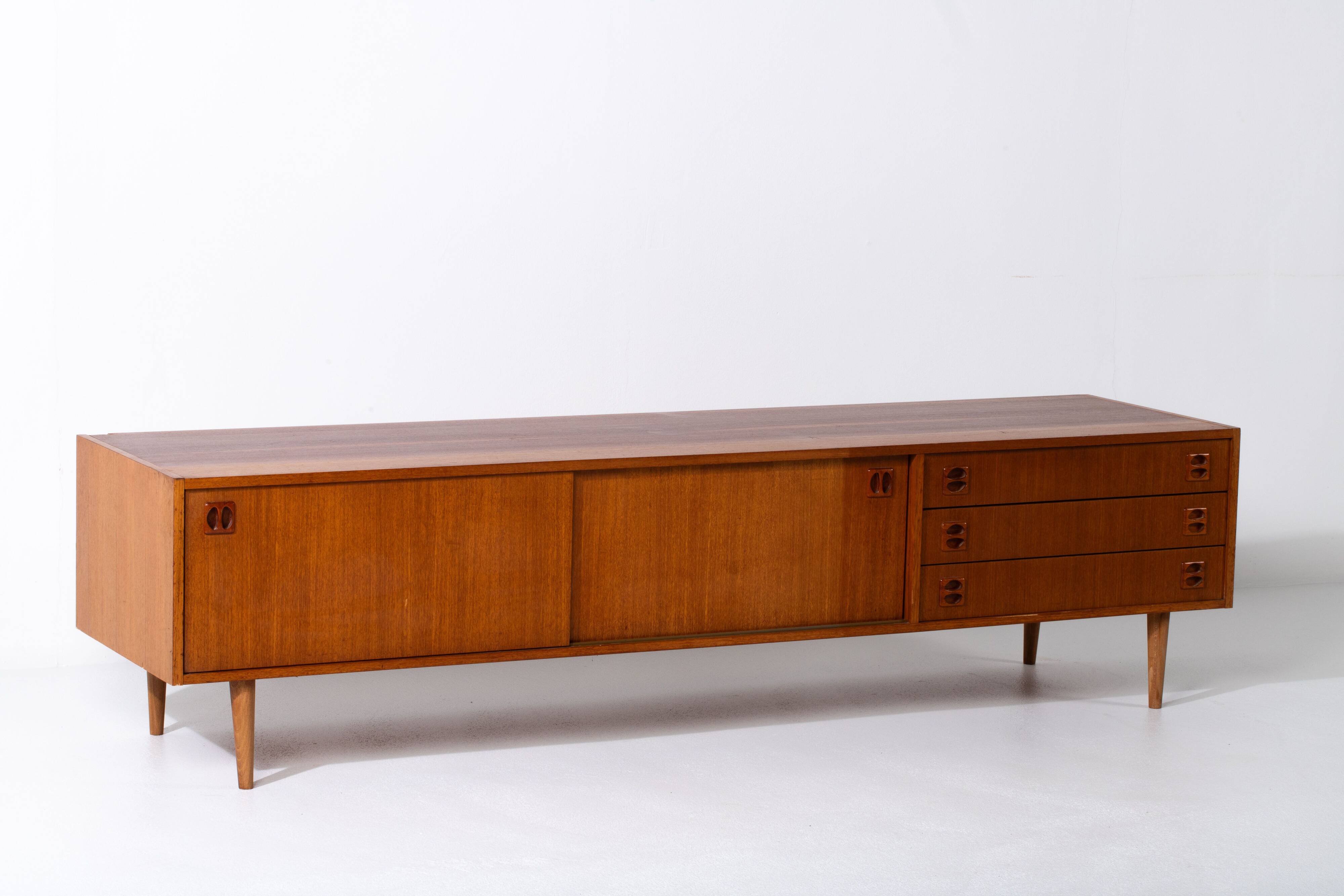 Vintage Scandinavian sideboard