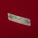 Red Tulip Chair by Pierre Paulin for Artifort