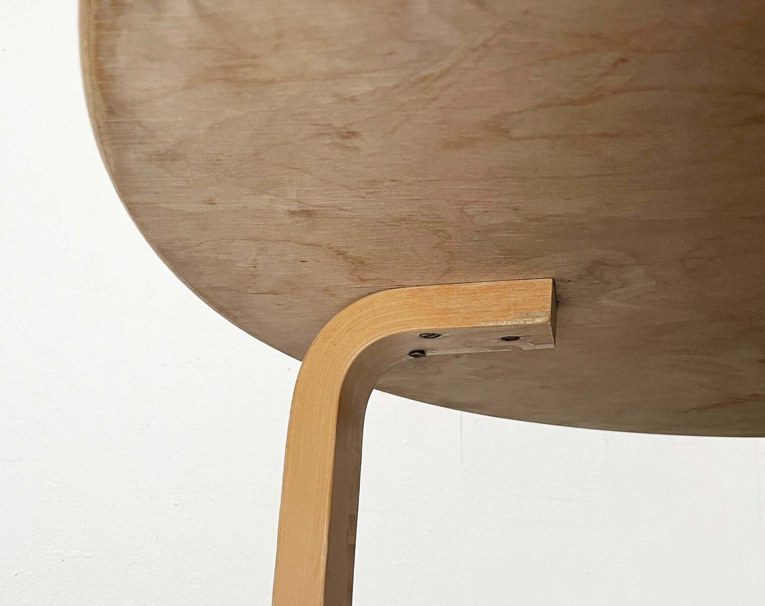 Mid-century modern yellow linoleum coffee table by Alva Aalto for Artek, Finland, 1960s.